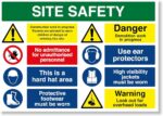 Road and safety Signs Sticker