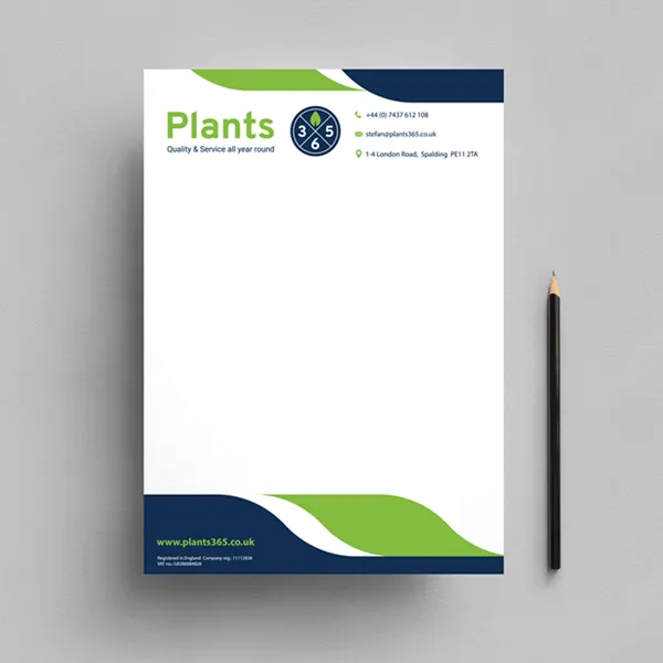 5000 Letterheads A6, Wood Free 100 GSM