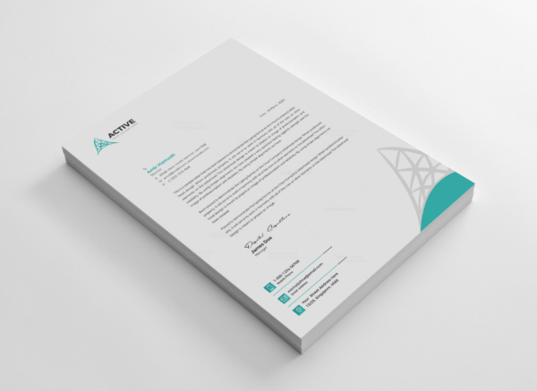 1000 A4 Letterhead – Wood free Paper 120 gsm