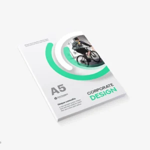 2000 Flyers A5 Real Size, 170 GSM, Glossy Paper