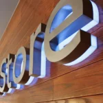 Acrylic 3D signage