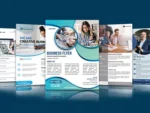 2000 Flyers A6 Real Size, 170 GSM, Glossy Paper