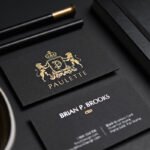 1000 Square Corner Gold Foil Spot UV Matt Lamination 400gsm