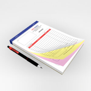 10 NCR – A4 Size, 1 Color Printing, 1+2