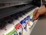 PVC White Stickers