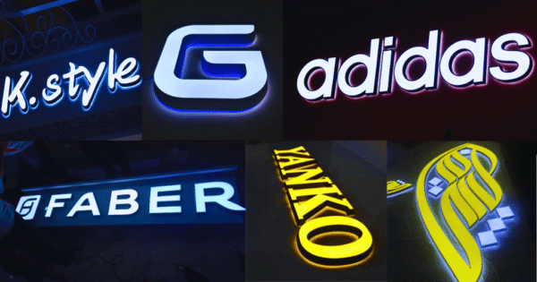 3D Acrylic Signage