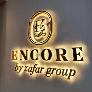 3D Reception Signage