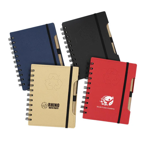 Recycled Notebook with Pen