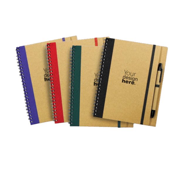 Recycled Notebook with Pen
