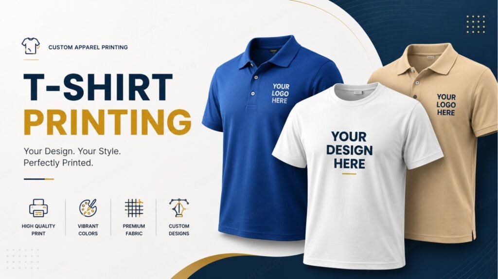 Burj Al Noor Advertising 2 Custom printed apparel
