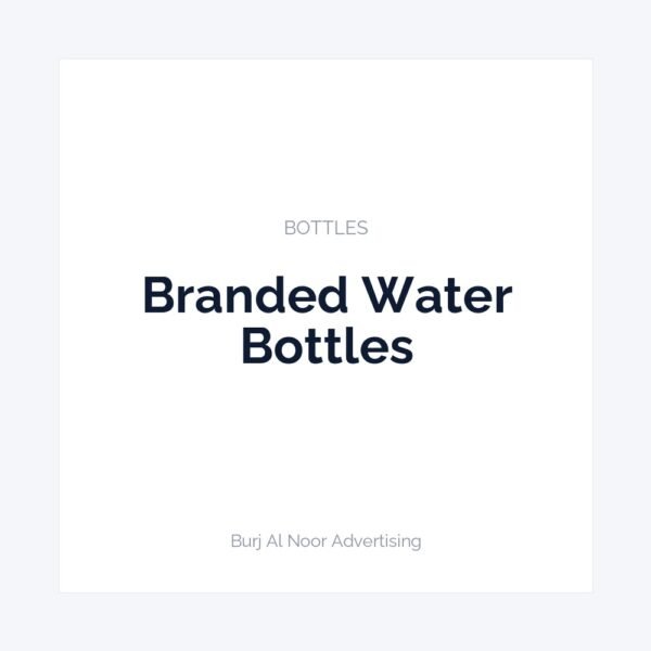 Branded Water Bottles
