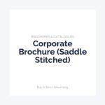 Corporate Brochure (Saddle Stitched)
