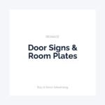 Door Signs & Room Plates