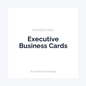 Executive Business Cards