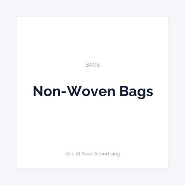 Non-Woven Bags 1 Non-Woven Bags
