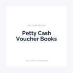Petty Cash Voucher Books