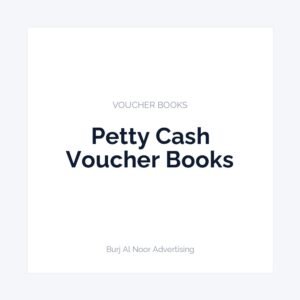 Petty Cash Voucher Books