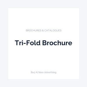 Tri-Fold Brochure